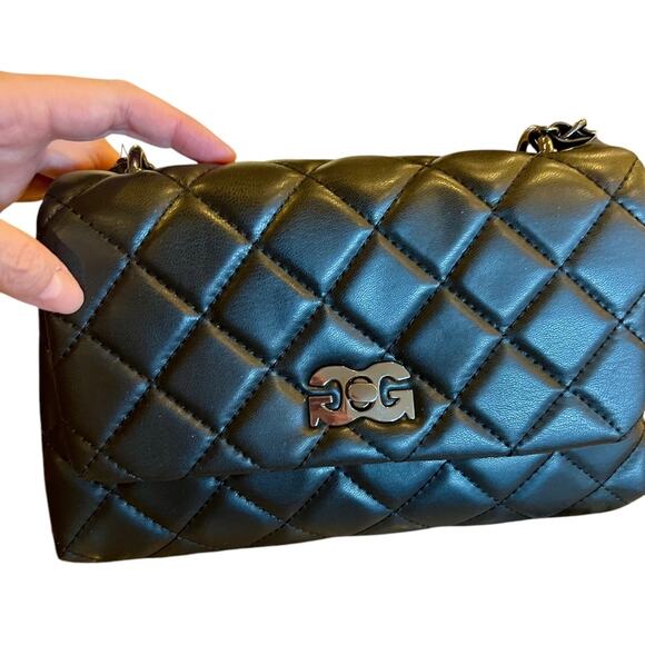 Gilda Paris Women's Quilted Messenger Bag - NWT - Picture 2 of 11